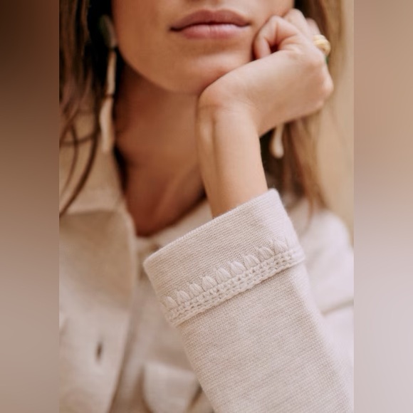 Sezane betty cardigan crochet m - Picture 7 of 7